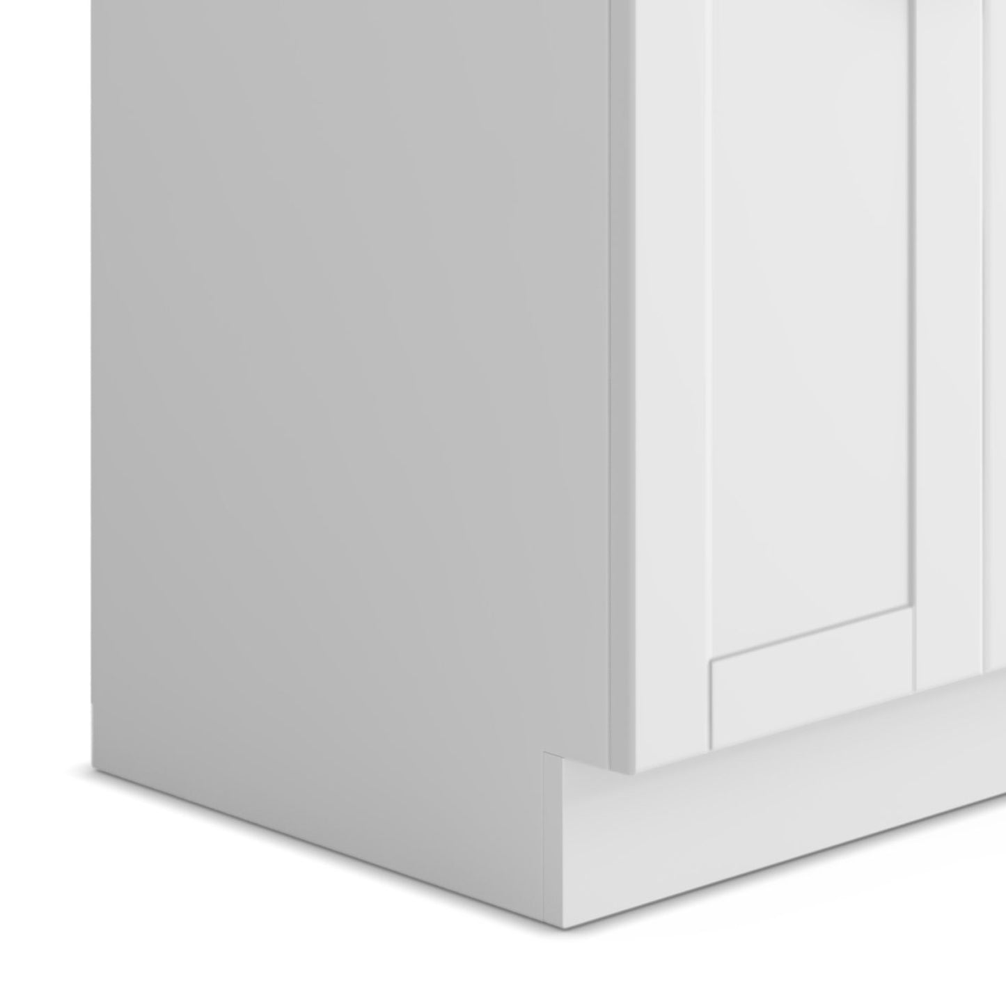 Kyle - 24" Laundry Cabinet with Faucet and Stainless Steel Sink - White image 6