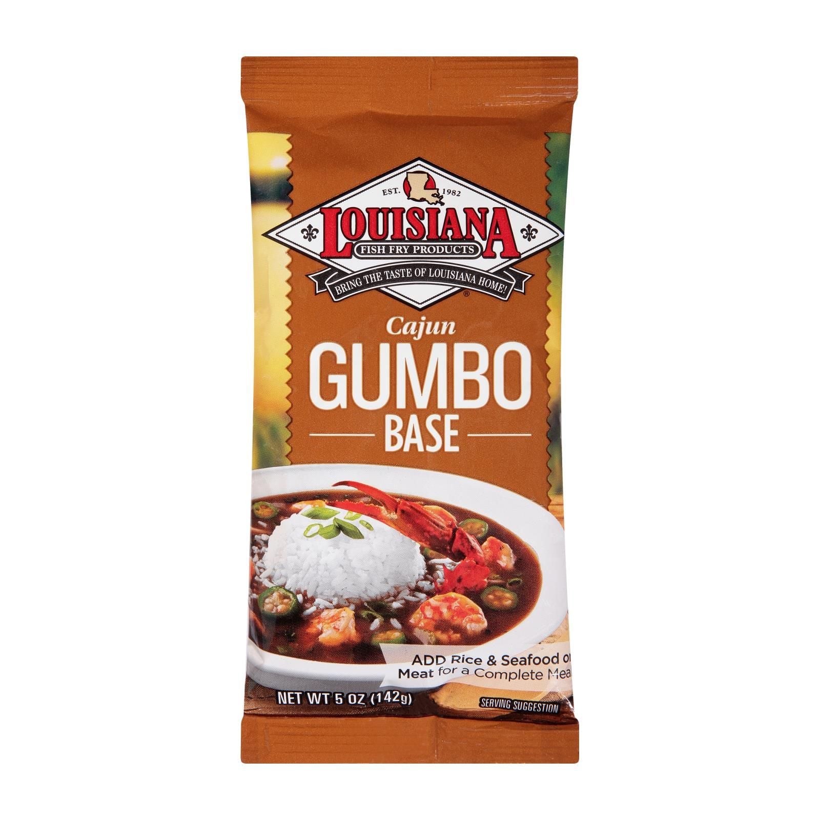 La Fish Fry Cajun Gumbo - Mix - Case Of 24 - 5 Oz. image 1