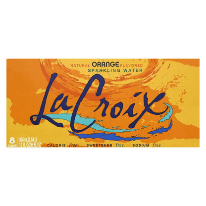 Lacroix - Sparkling Water - Orange - Case Of 3 - 8/12 Fl Oz. image 1