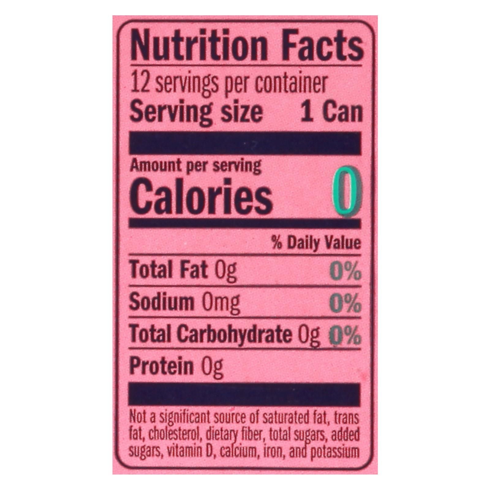 Lacroix - Sparkling Water Hi-biscus - Case Of 2 - 12/12 Fz image 2