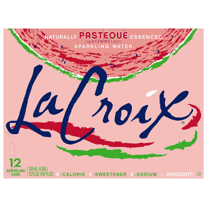 Lacroix - Sparkling Water Watermelon - Case Of 2-12/12 Fz image 1