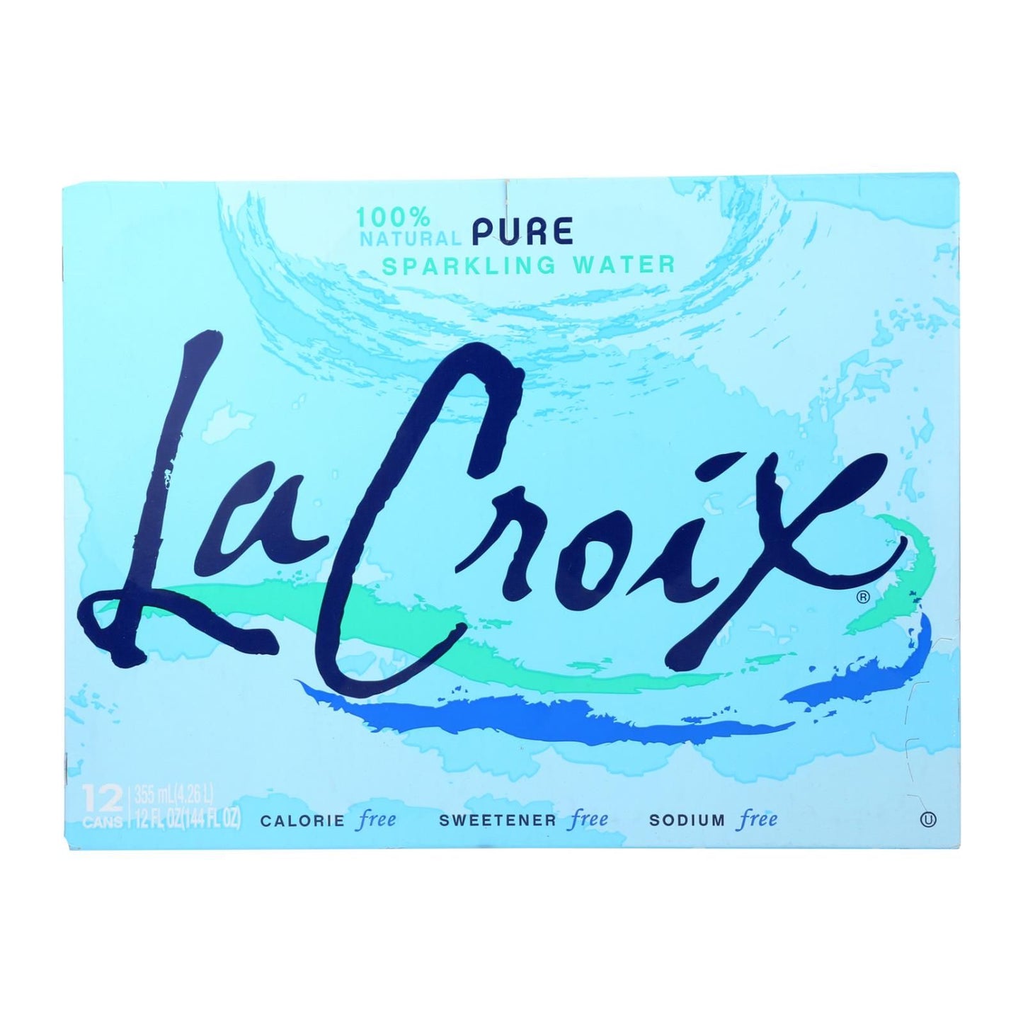 Lacroix Natural Sparkling Water - Case Of 2 - 12 Fl Oz. image 1