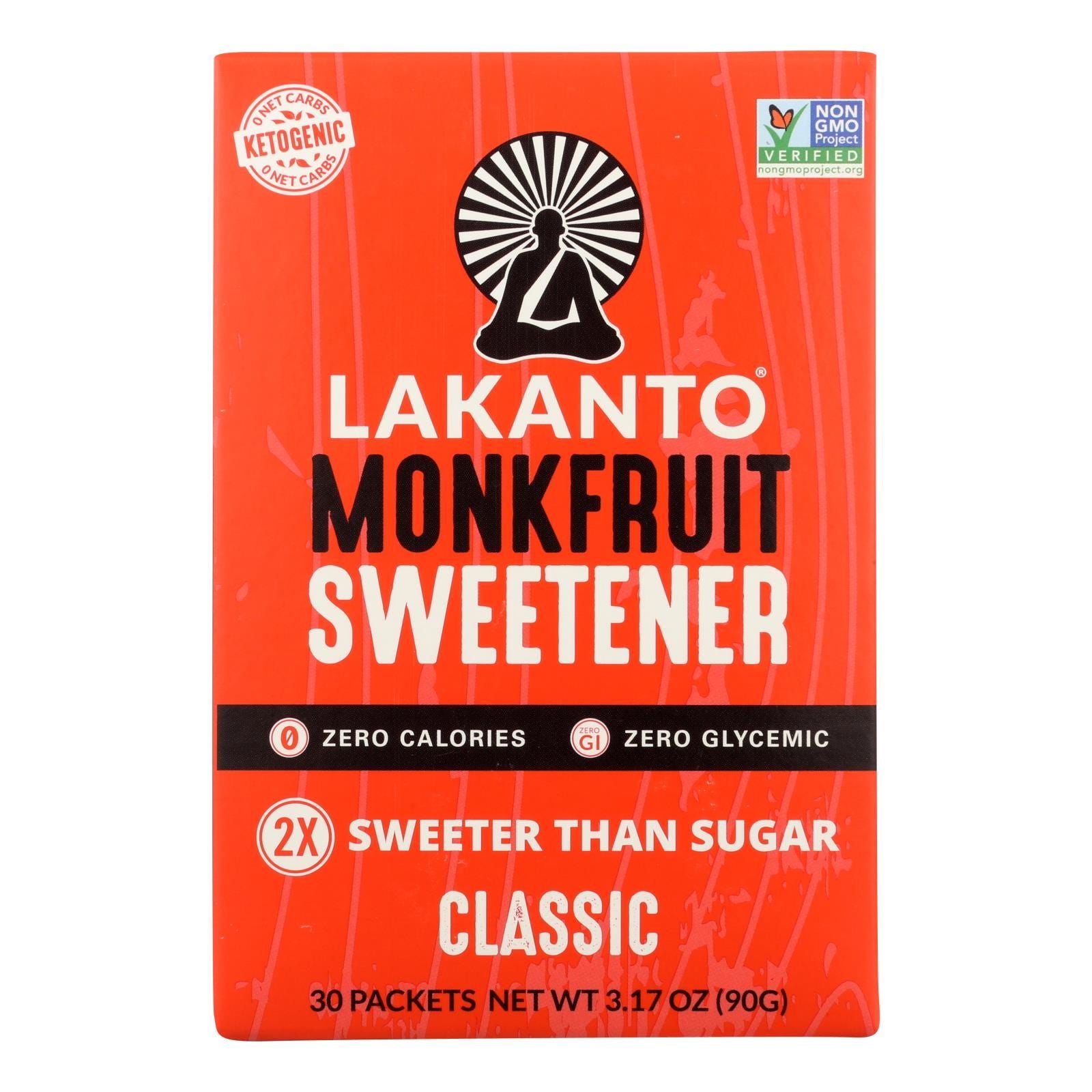 Lakanto - Monkfruit Sweetener - Classic - Case Of 8 - 3.17 Oz. image 1