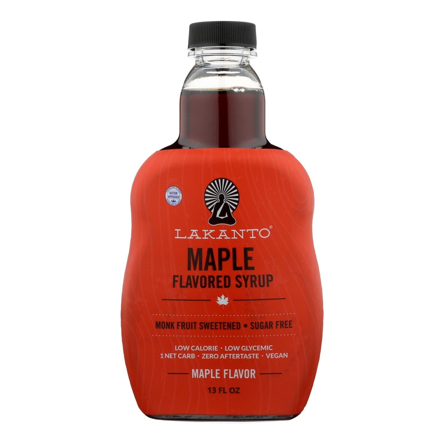 Lakanto Monk Fruit Sweetened Maple Flavored Syrup - Case Of 8 - 13 Fz image 2