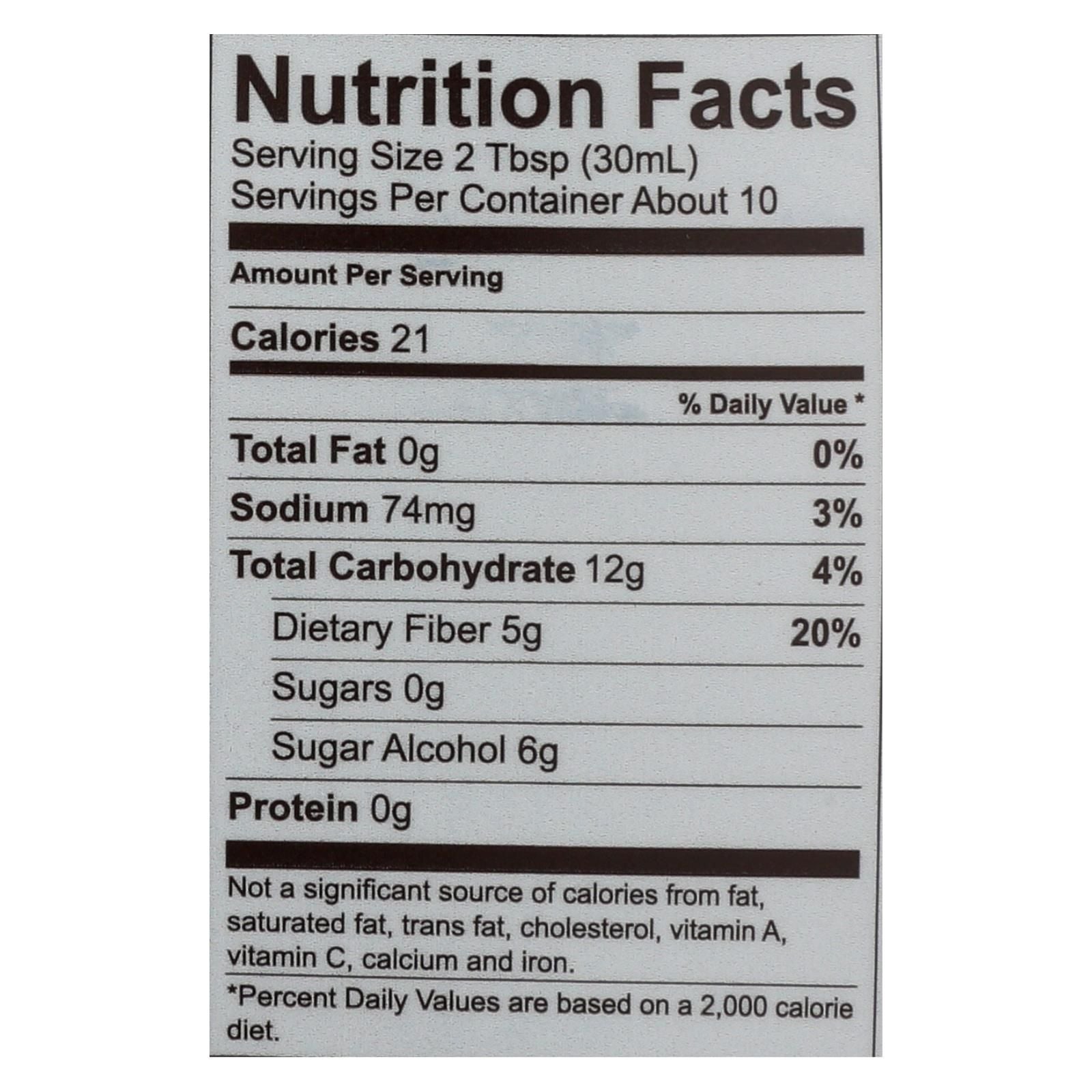Lakanto Monk Fruit Sweetened Maple Flavored Syrup - Case Of 8 - 13 Fz image 4