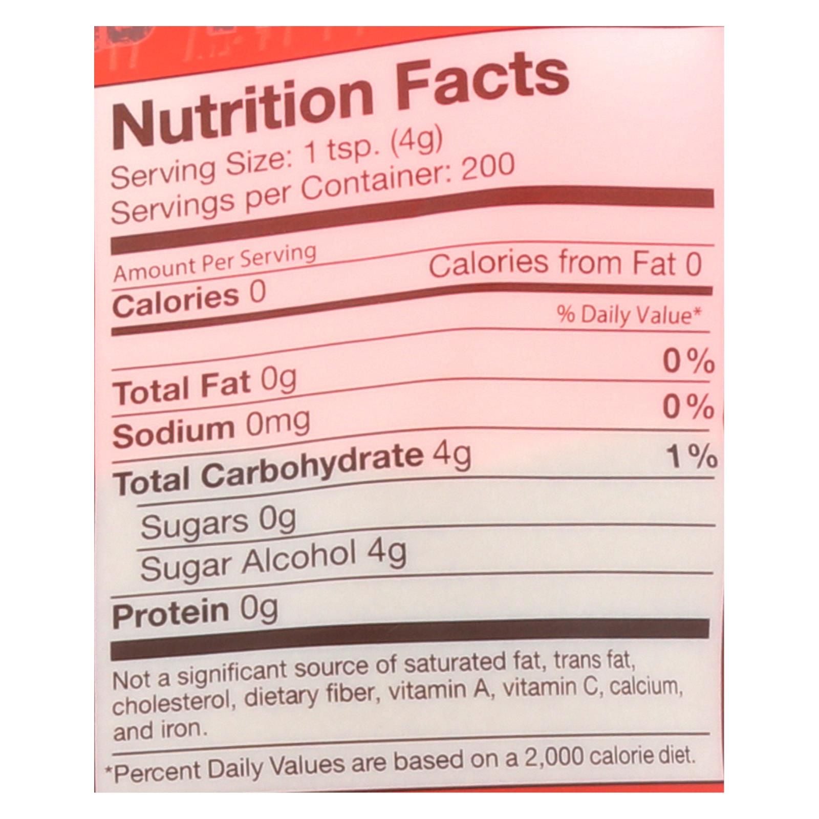 Lakanto&reg; Lakanto Monkfruit Sweetener With Erythritol - Case Of 8 - 28.22 Oz image 3