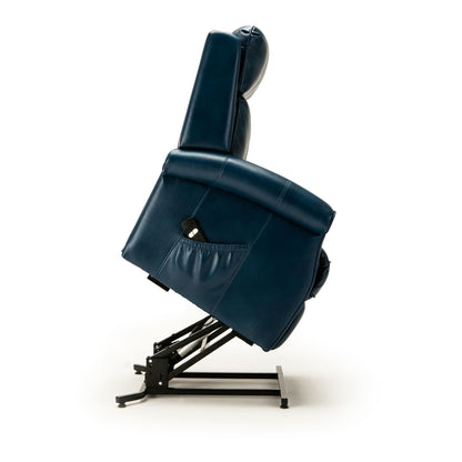 Landis Navy Blue Traditional Lift Chair image 6