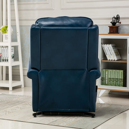 Landis Navy Blue Traditional Lift Chair image 4