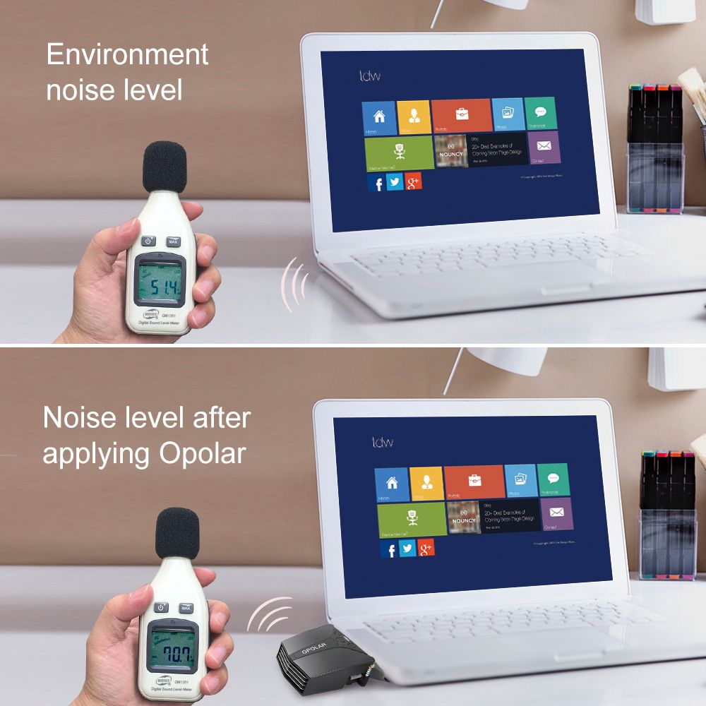 Laptop Fan Cooler with Temperature Display;  Rapid Cooling;  Auto-Temp Detection;  13 Wind Speed(2600-5000RPM);  Perfect image 7