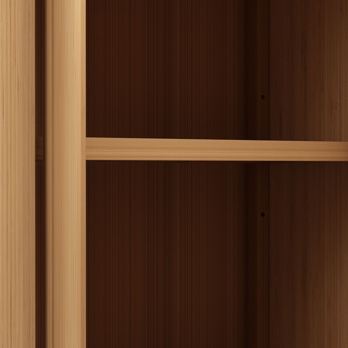 Large Capacity Bamboo Storage Cabinet Furniture for Bathroom Living Room Bathroom Bamboo Storage Cabinet With Shelves image 9