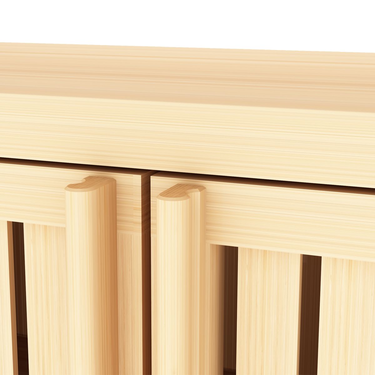 Large Capacity Bamboo Storage Cabinet Furniture for Bathroom Living Room Bathroom Bamboo Storage Cabinet With Shelves image 8