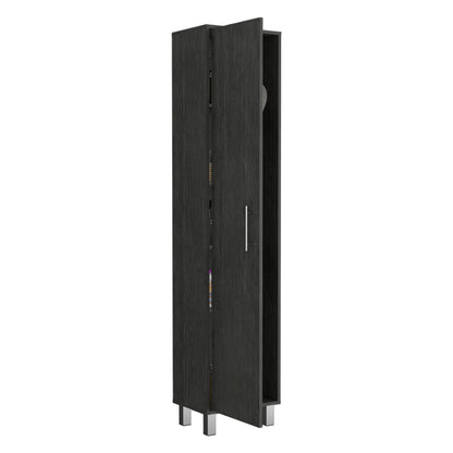 Laska Storage Cabinet, Broom Hangers, 1 Door image 7