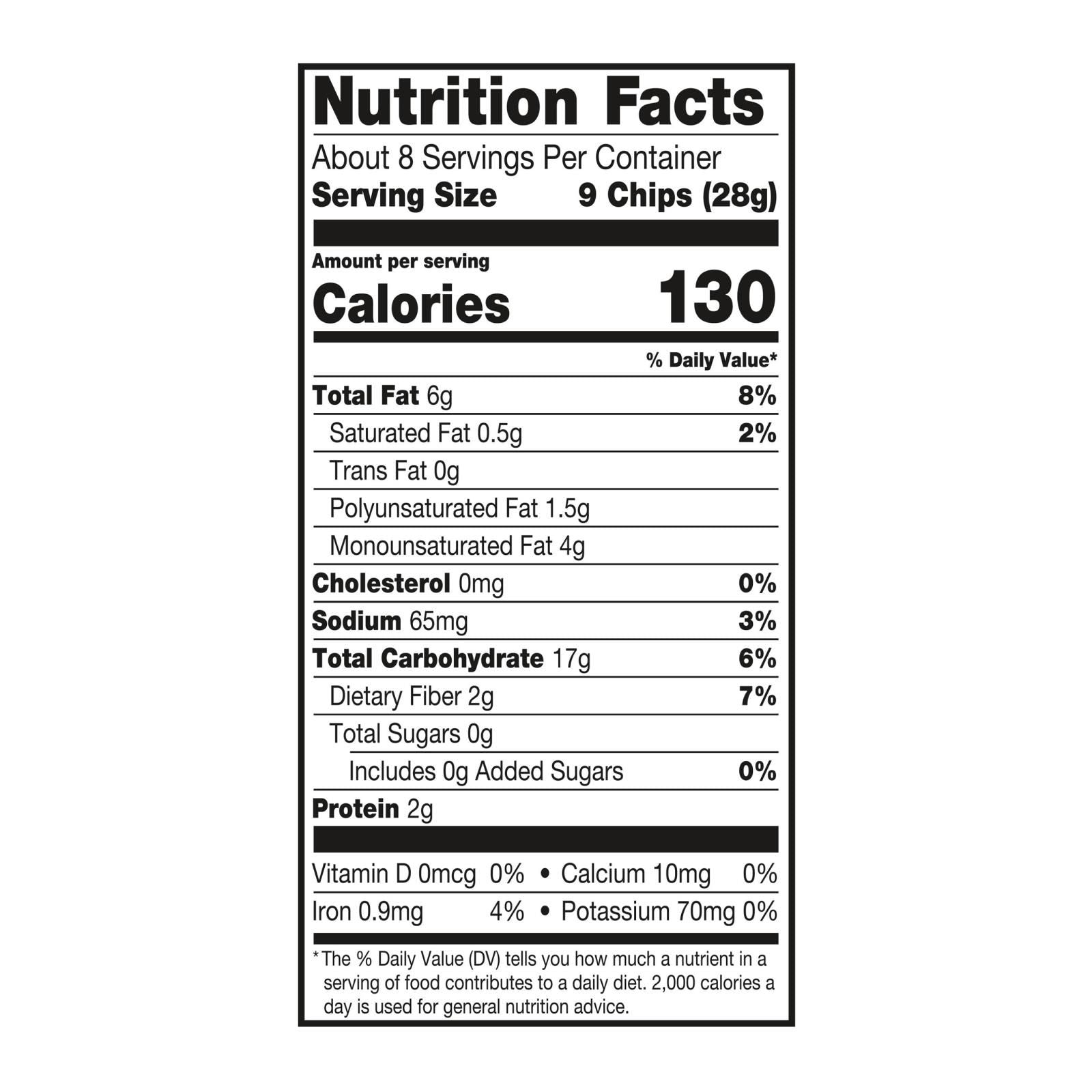Late July Snacks - Tort Chips Multigrn Sea Salt Gluten Free - Case Of 12-7.5 Oz image 2