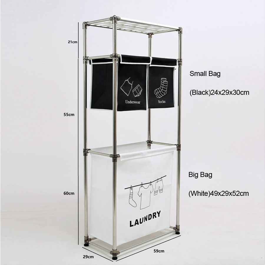 Laundry Hamper Assembly - Easy Setup