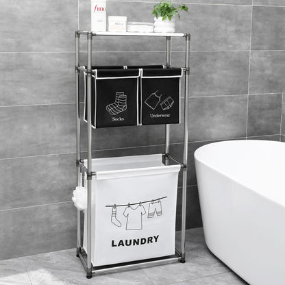 Laundry Organizer with Removable Bags - Detail of Bags
