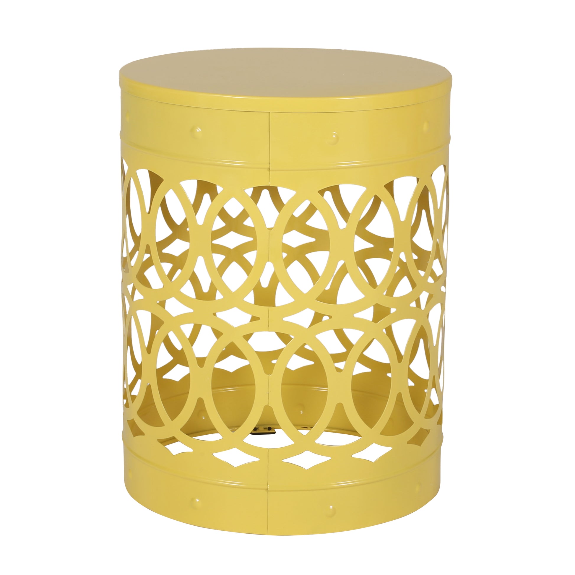 Outdoor Metal end Table -Large image 2
