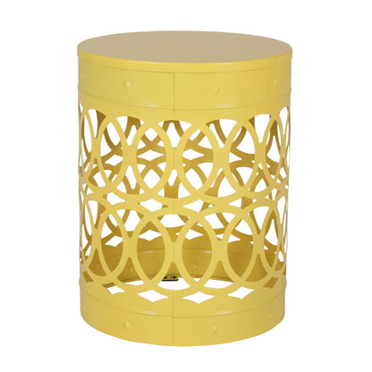 Outdoor Metal end Table -Large image 2