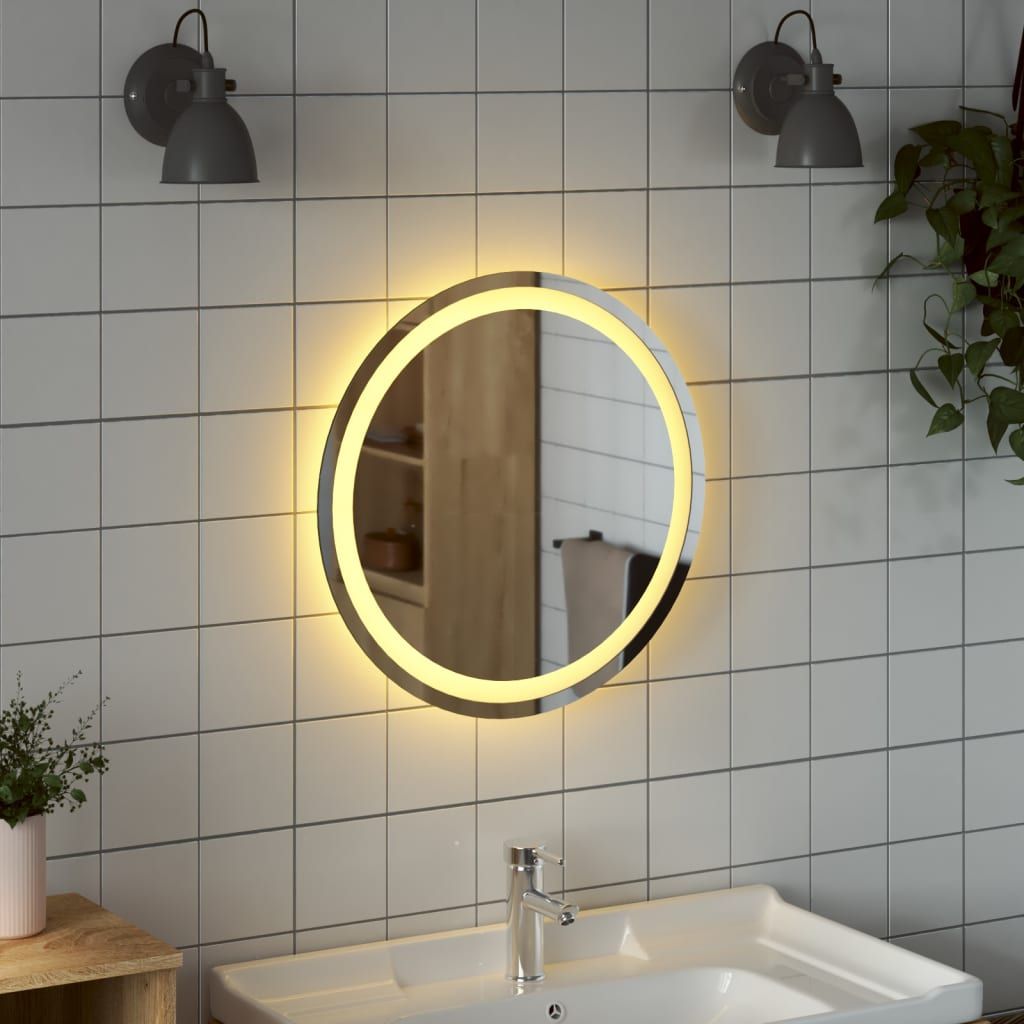 LED Bathroom Mirror 19.7" Round image 3