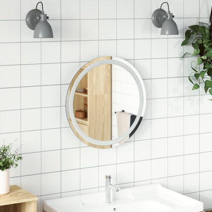 LED Bathroom Mirror 19.7" Round image 1