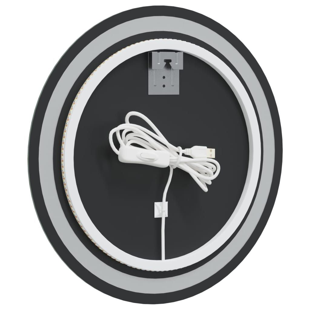 LED Bathroom Mirror 19.7" Round image 7