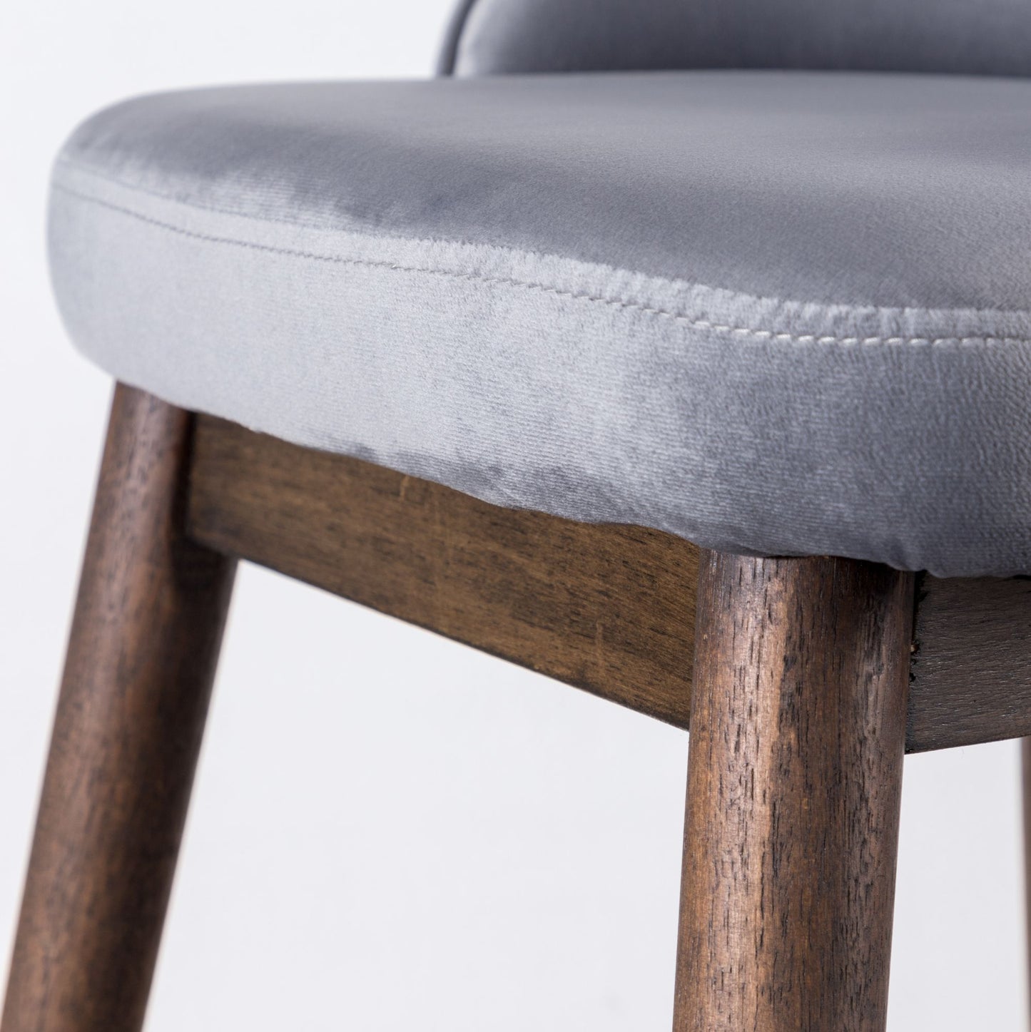 Leland Fabric Upholstered Counter Height Wingback Stools, Set of 2, Gray image 11