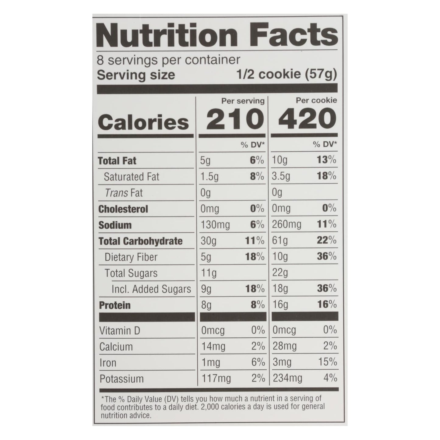 Lenny And Larry's The Complete Cookie Birthday Cake - Case Of 12 - 4 Oz image 3