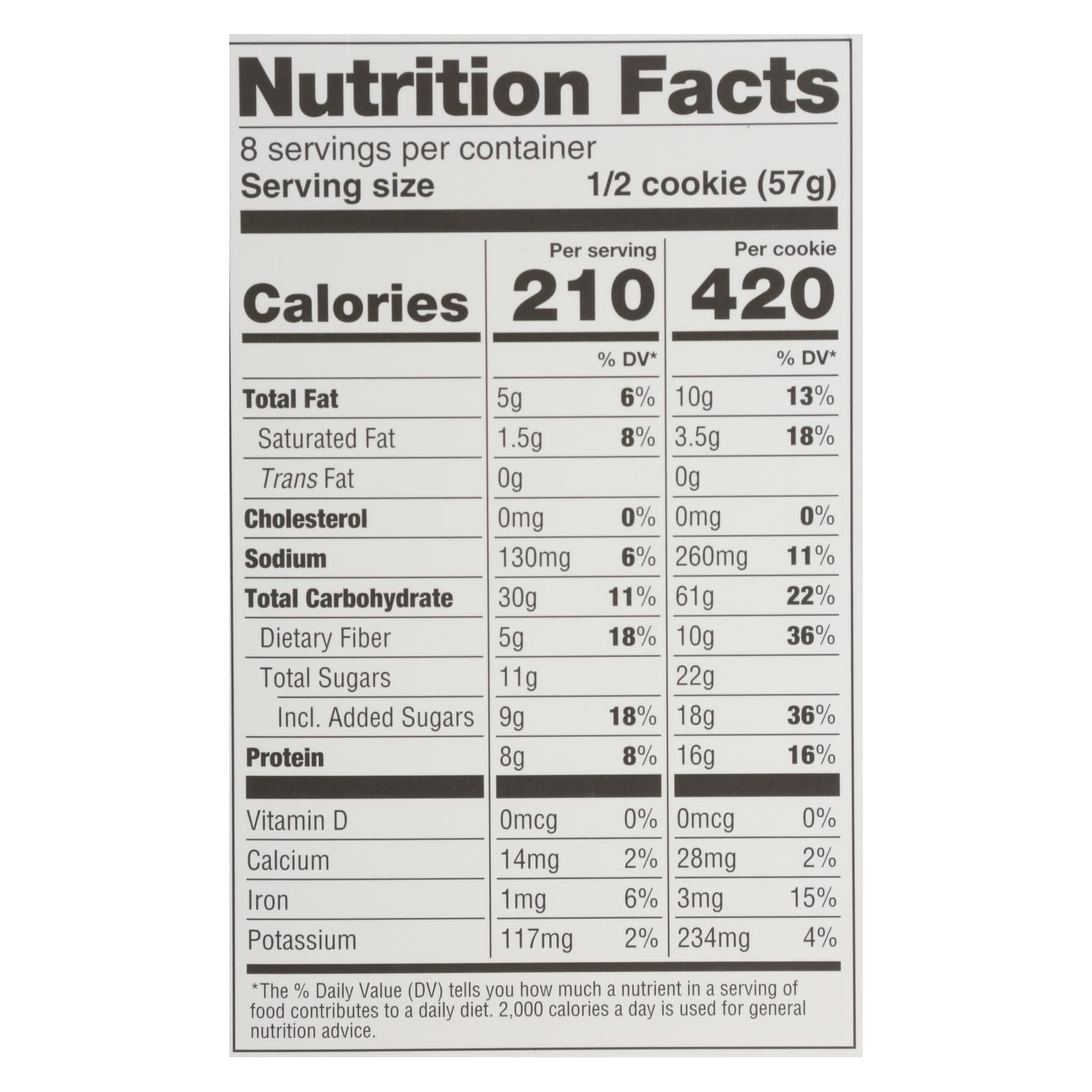 Lenny And Larry's The Complete Cookie Birthday Cake - Case Of 12 - 4 Oz image 3