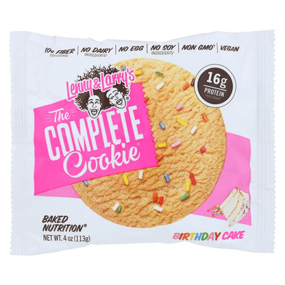 Lenny And Larry's The Complete Cookie Birthday Cake - Case Of 12 - 4 Oz image 1