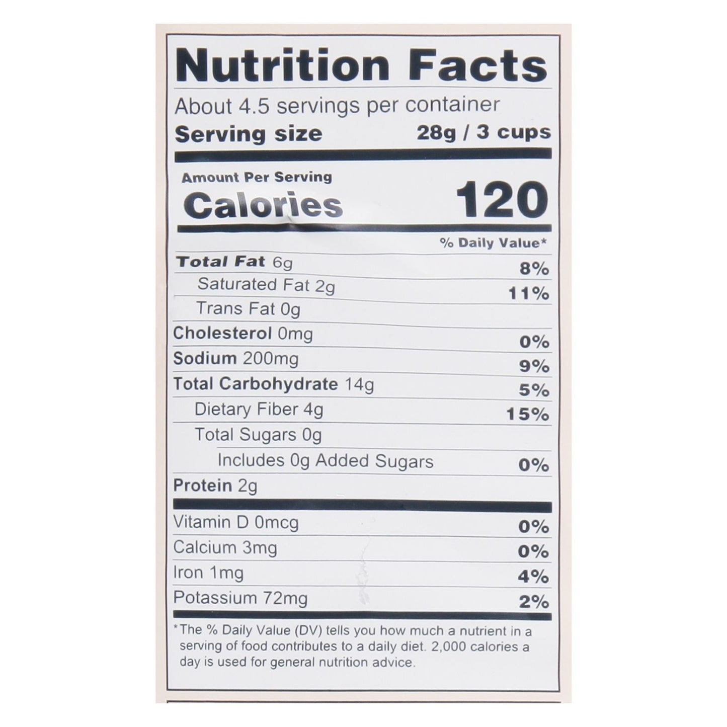 Lesser Evil - Popcorn Avocado-licious - Case Of 12-4.6 Oz image 2