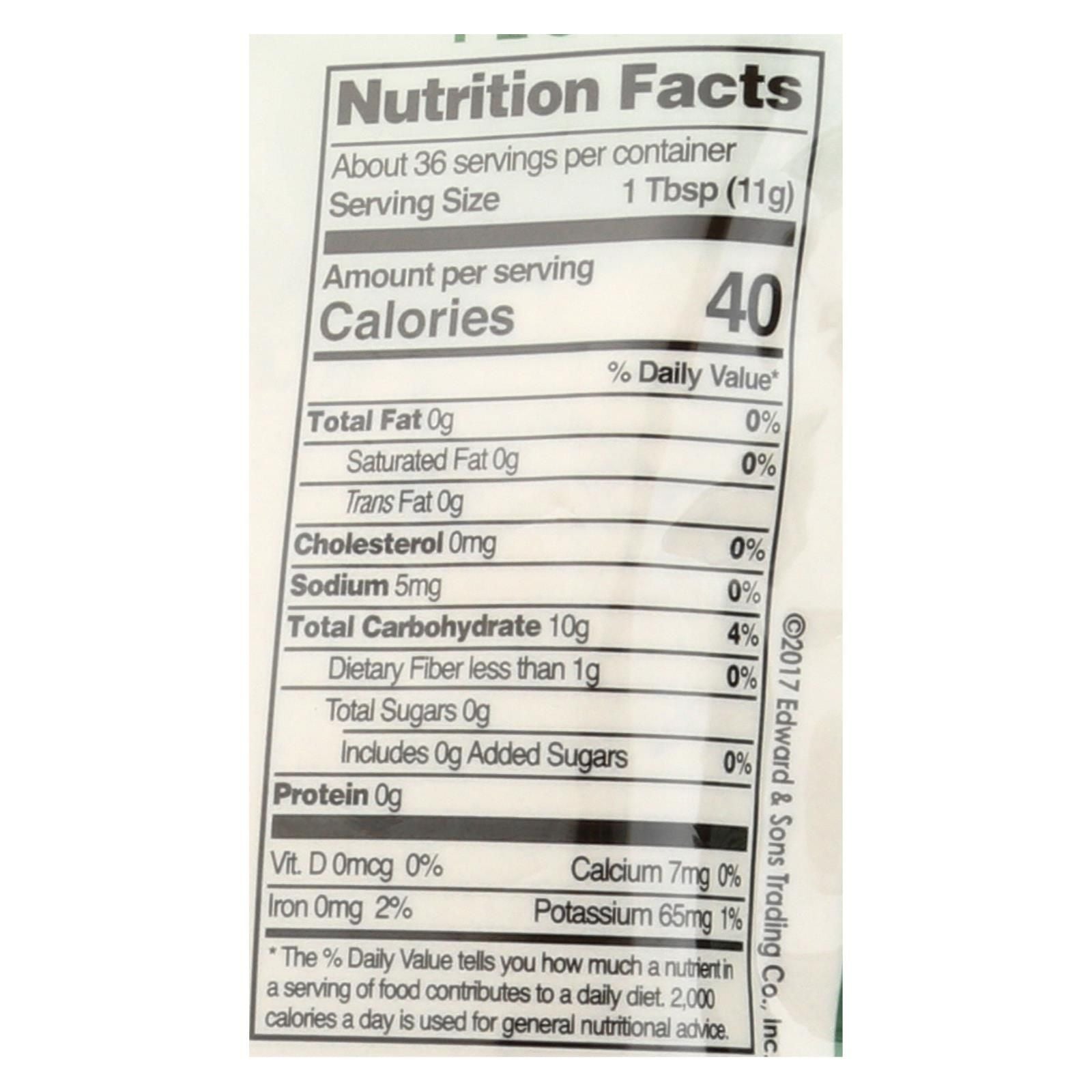 Let's Do Organic Organic Flour - Green Banana - Case Of 6 - 14 Oz image 2