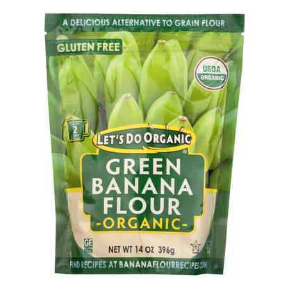 Let's Do Organic Organic Flour - Green Banana - Case Of 6 - 14 Oz image 1