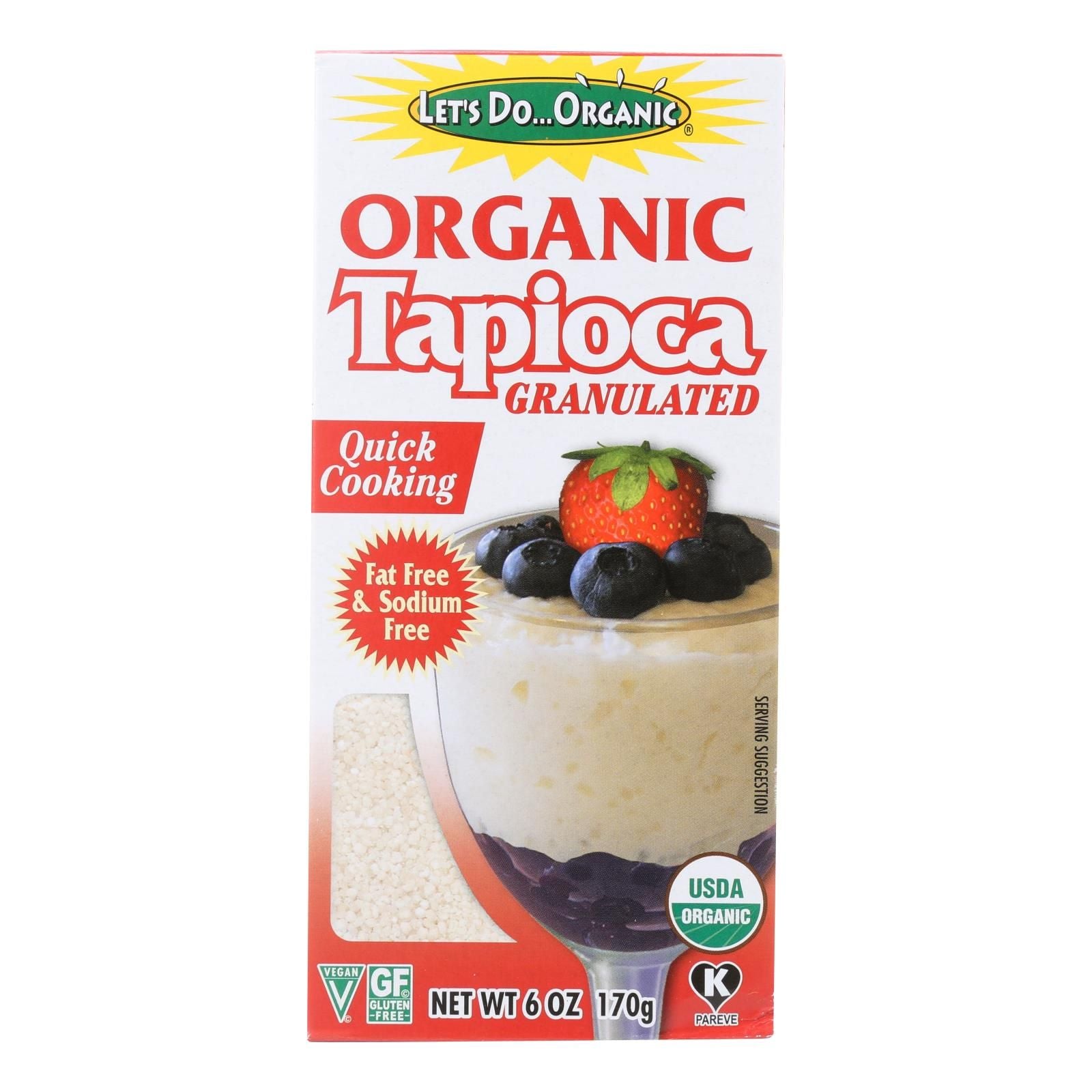Let's Do Organics Tapioca Granules - Case Of 6 - 6 Oz. image 1