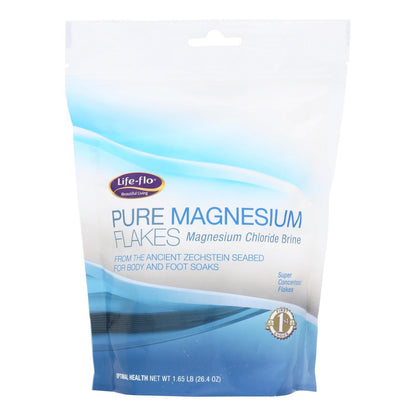 Life Flo - Magnesium Flakes Pure - 1 Each - 1.65 Lb image 1