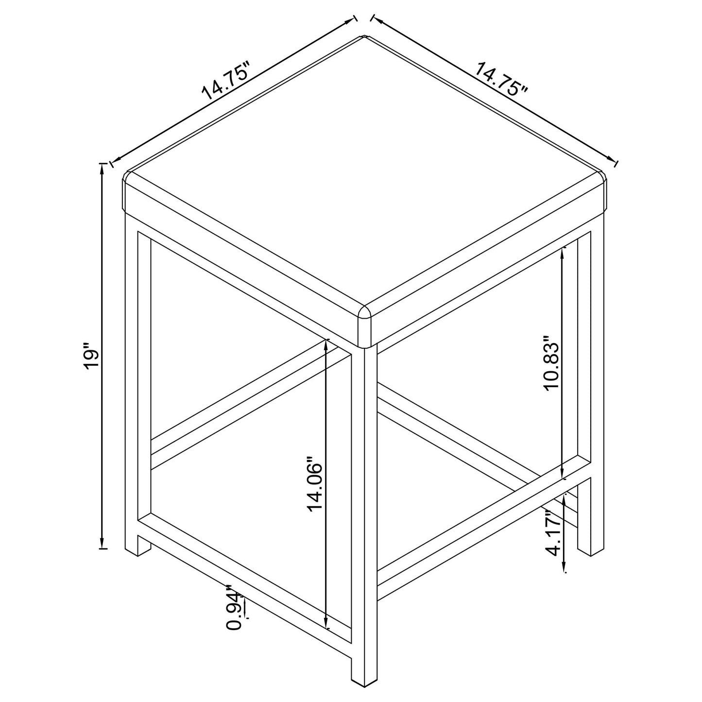 Light Grey Upholstered Square Vanity Stool image 5