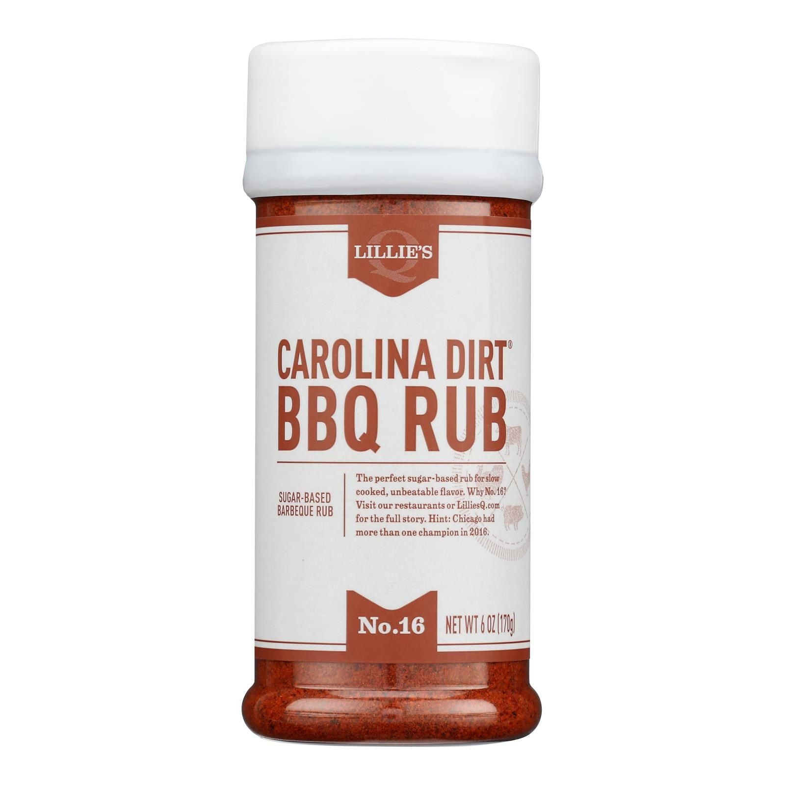 Lillies Q - Rub Carolina Dirt - Case Of 6-6 Oz image 1