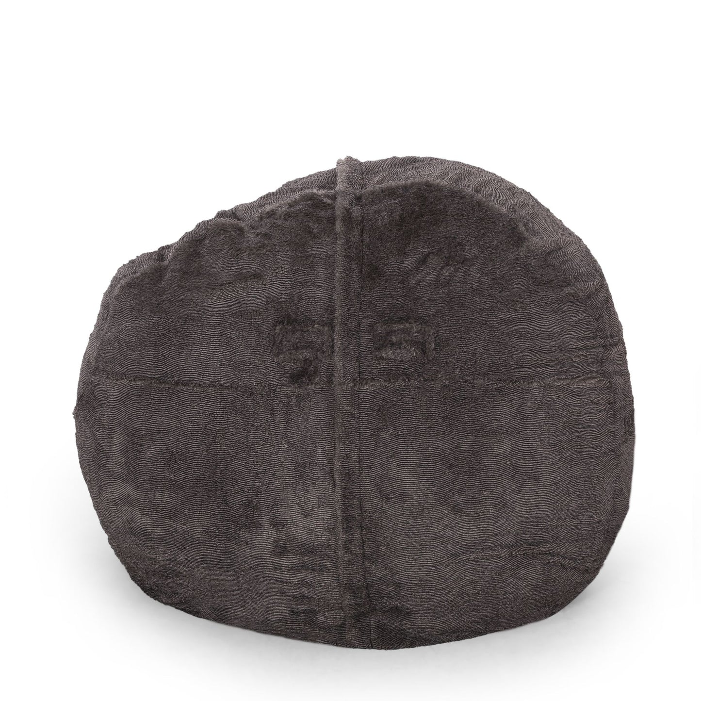 Lily Modern 5 Foot Faux Fur Cozy Bean Bag, Brown/Beige image 4