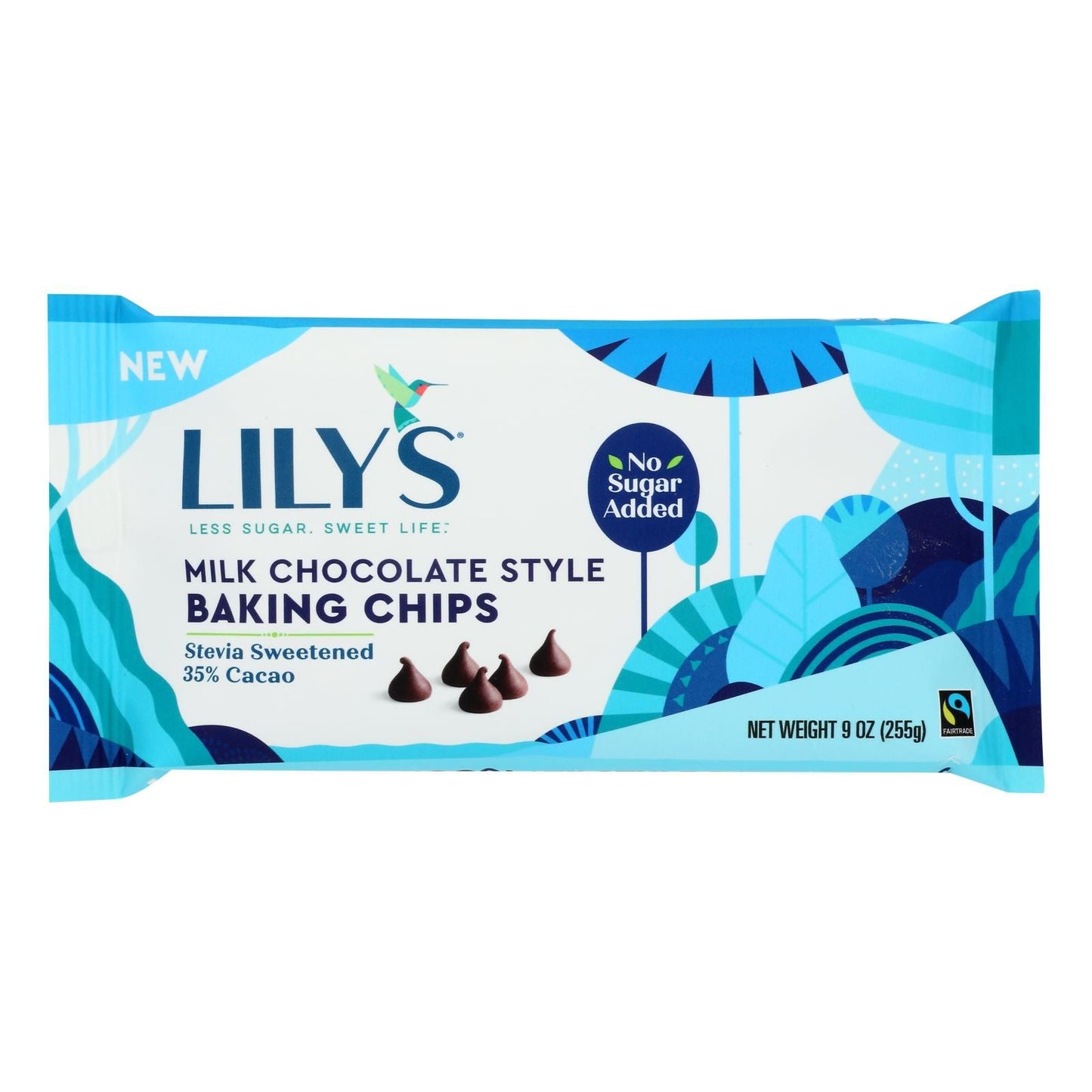 Lily's Sweets - Baking Chips Milk Choclat - Case Of 12 - 9 Oz image 1