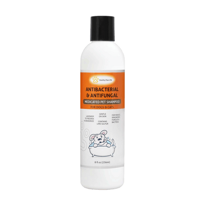 Lime Sulfur Pet Shampoo - Pet Care and Veterinary Solution for Itchy and Dry Skin - Safe for Dog;  Cat;  Puppy;  Kitten; image 1
