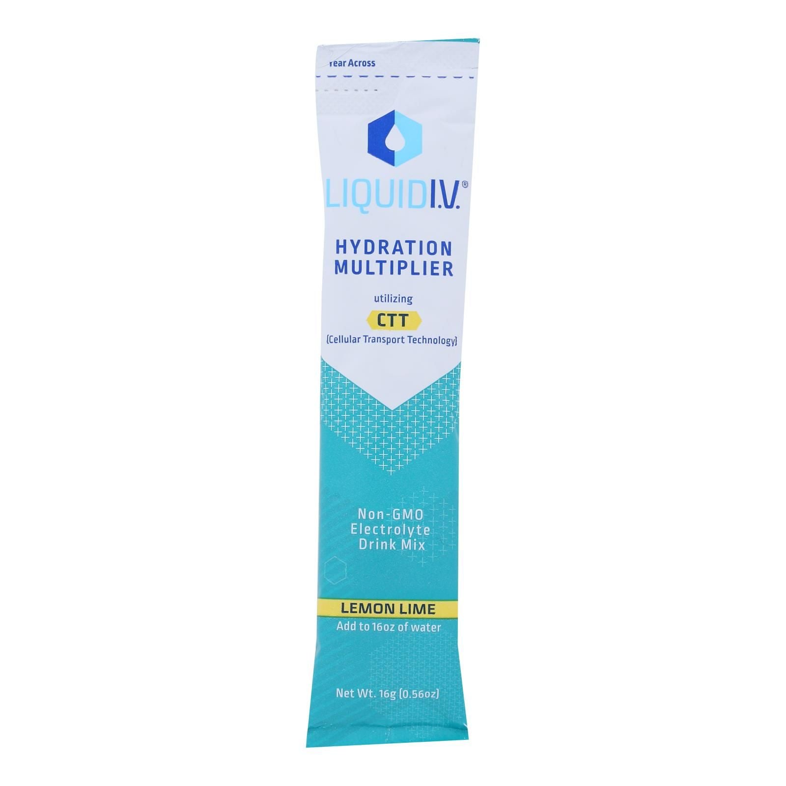 Liquid I.v. Natural Powder Drink Mix - Case Of 8 - .56 Oz image 1