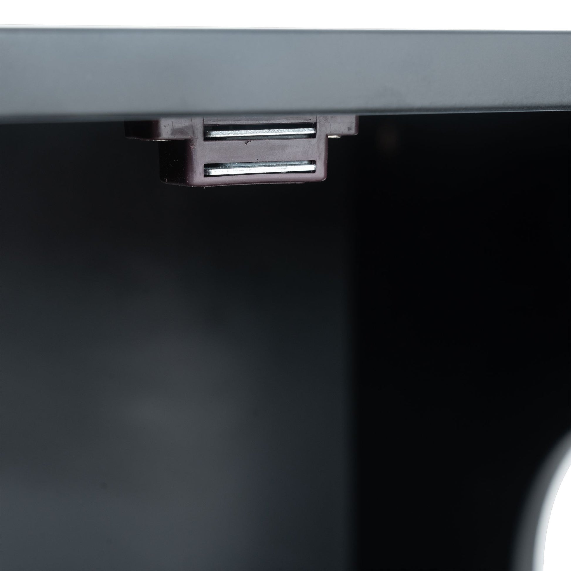 Litter Box Enclosure, Cat Litter Box Furniture with Hidden Plug, 3 Doors,Indoor Cat Washroom Storage Bench Side Table Ca image 18