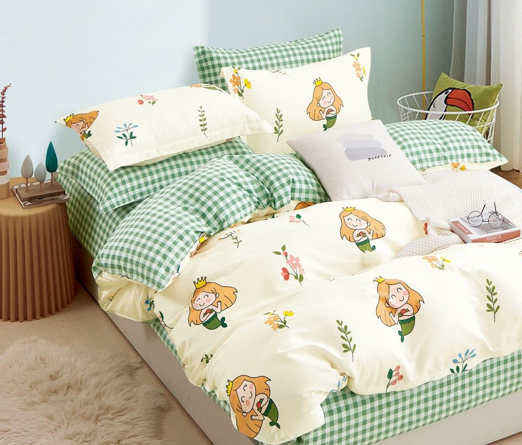 Little Mermaid 100% Cotton Comforter Set image 2