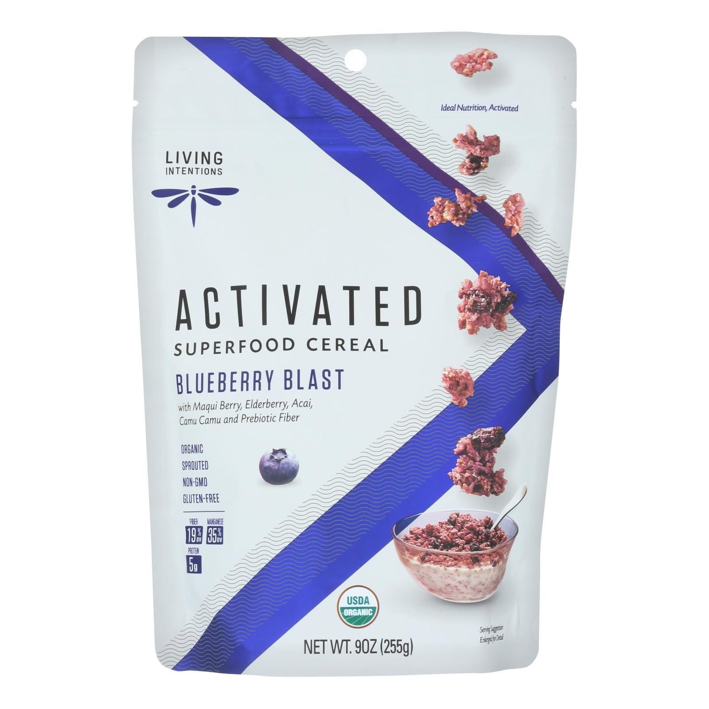 Living Intentions Activated Superfood Cereal - Case Of 6 - 9 Oz image 1
