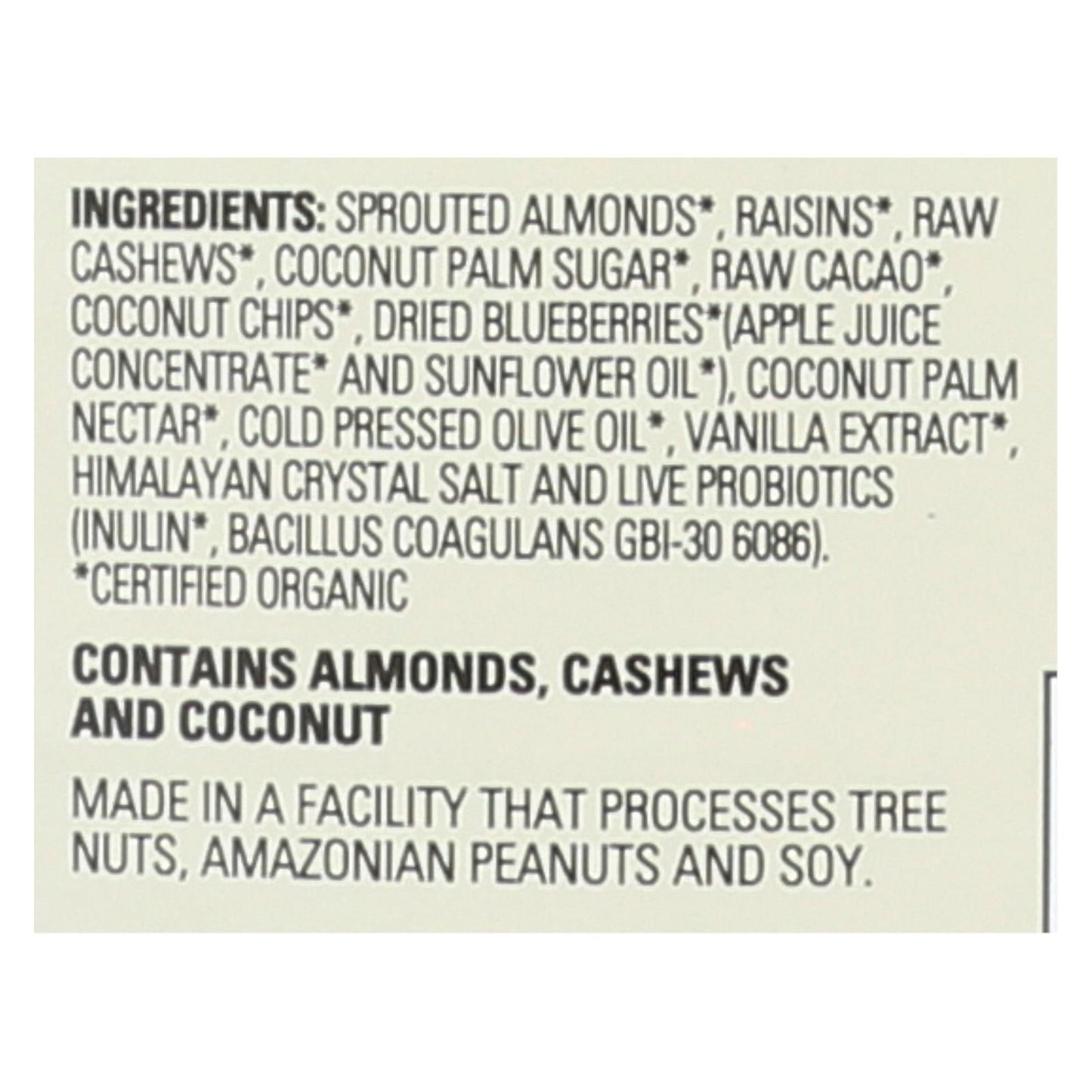 Living Intentions Nut Blend - Sprouted - Dark Cacao - Case Of 6 - 4 Oz image 3