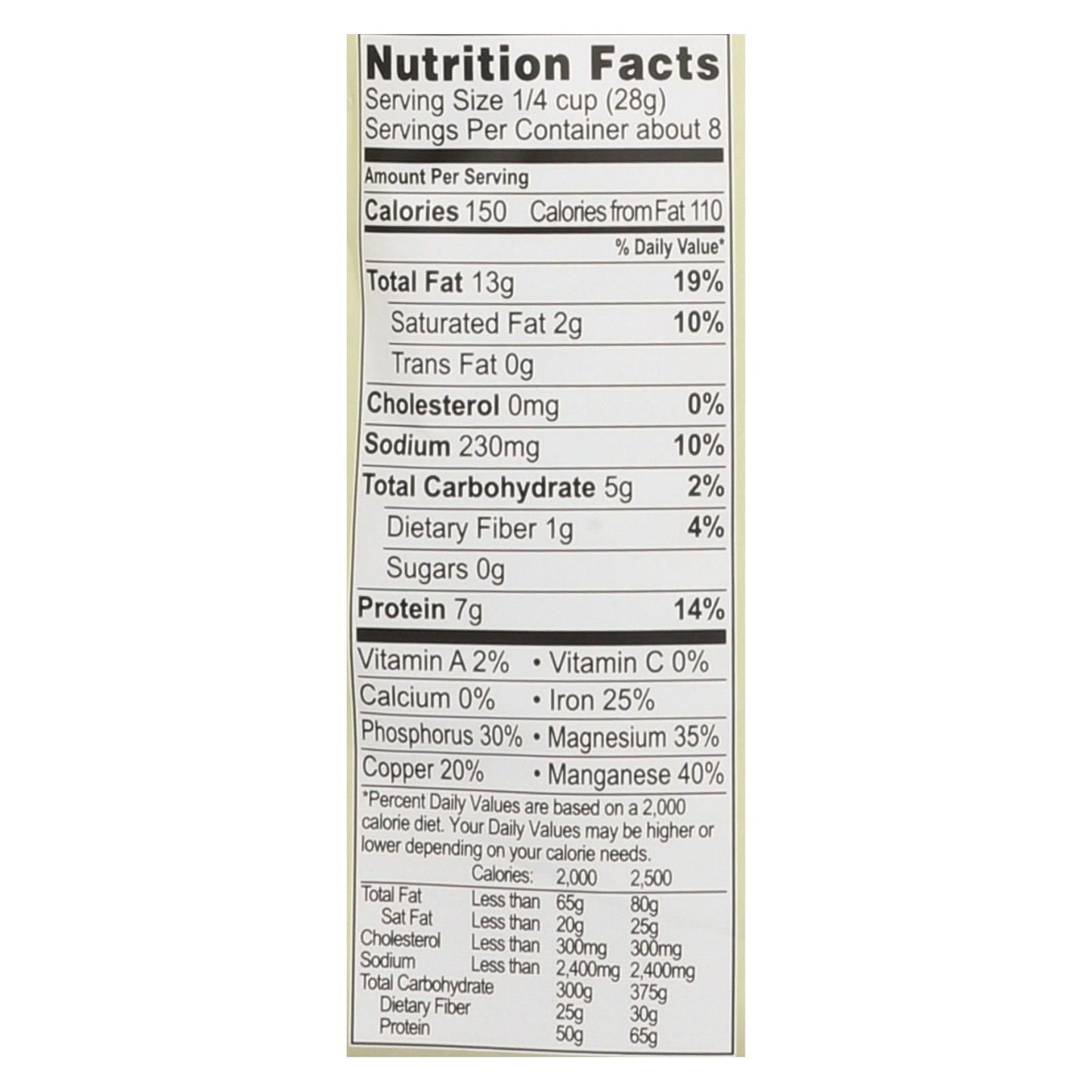 Living Intentions Organic Sprouted Seeds - Pumpkin Sunflower - Case Of 6 - 8 Oz. image 3