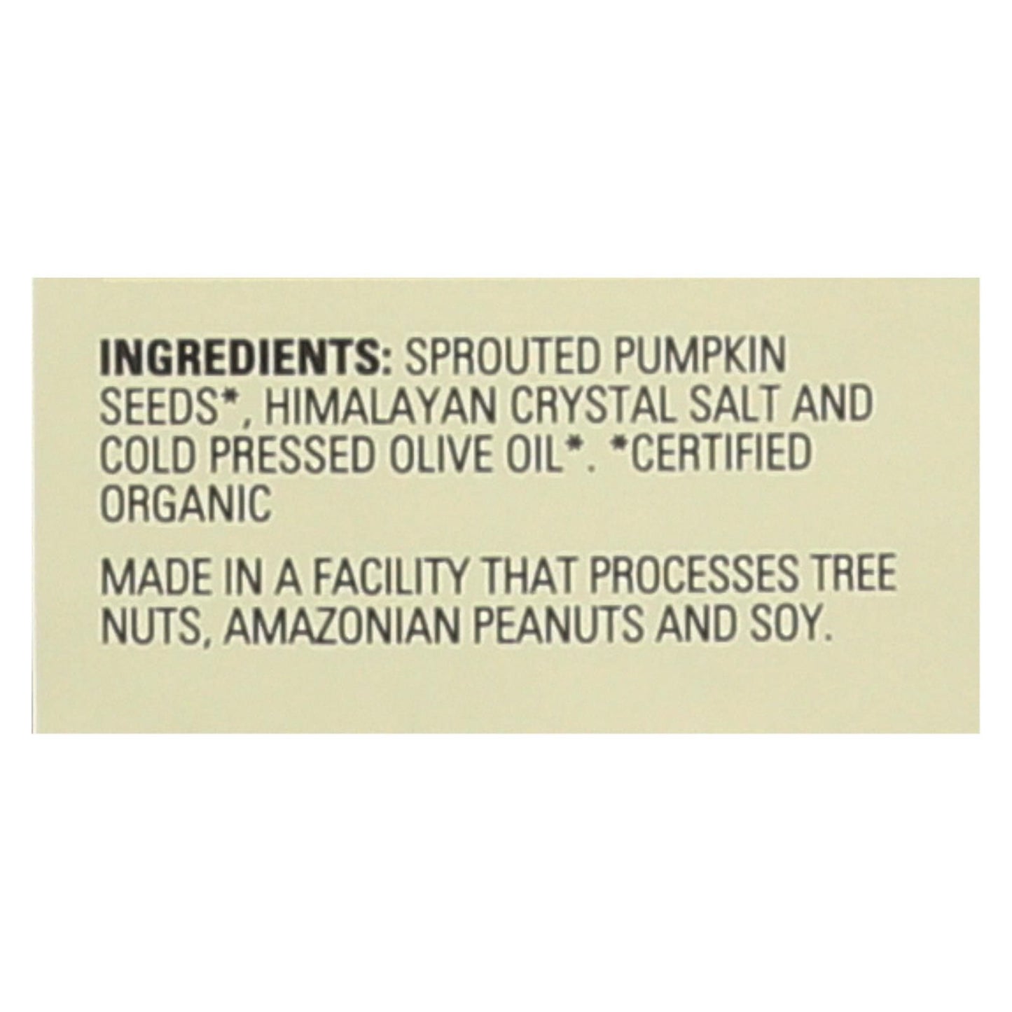 Living Intentions Organic Sprouted Seeds - Pumpkin Sunflower - Case Of 6 - 8 Oz. image 2
