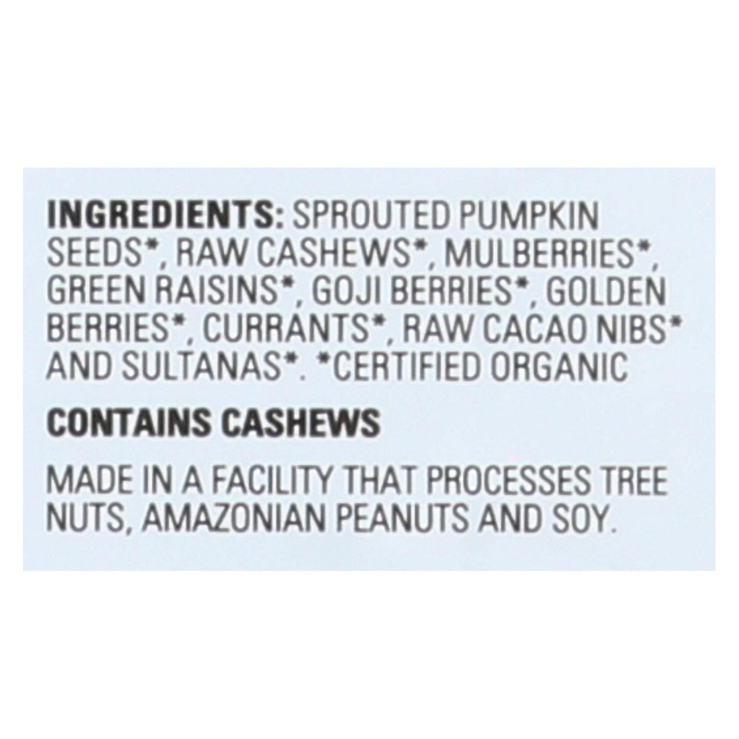 Living Intentions Organic Sprouted Trail Mix - Wild Berry - Case Of 6 - 7 Oz. image 2