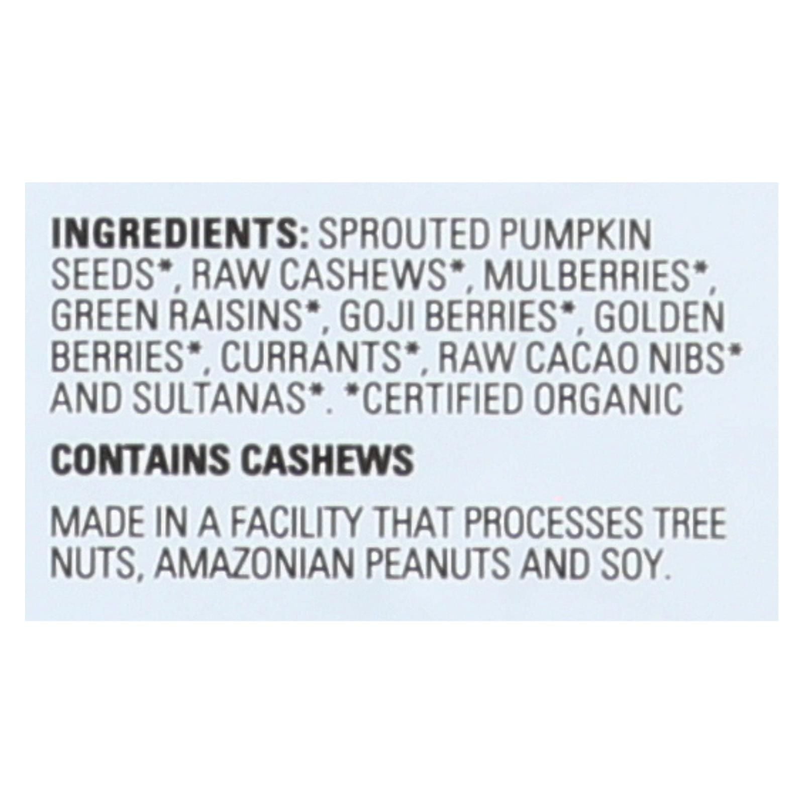 Living Intentions Organic Sprouted Trail Mix - Wild Berry - Case Of 6 - 7 Oz. image 2