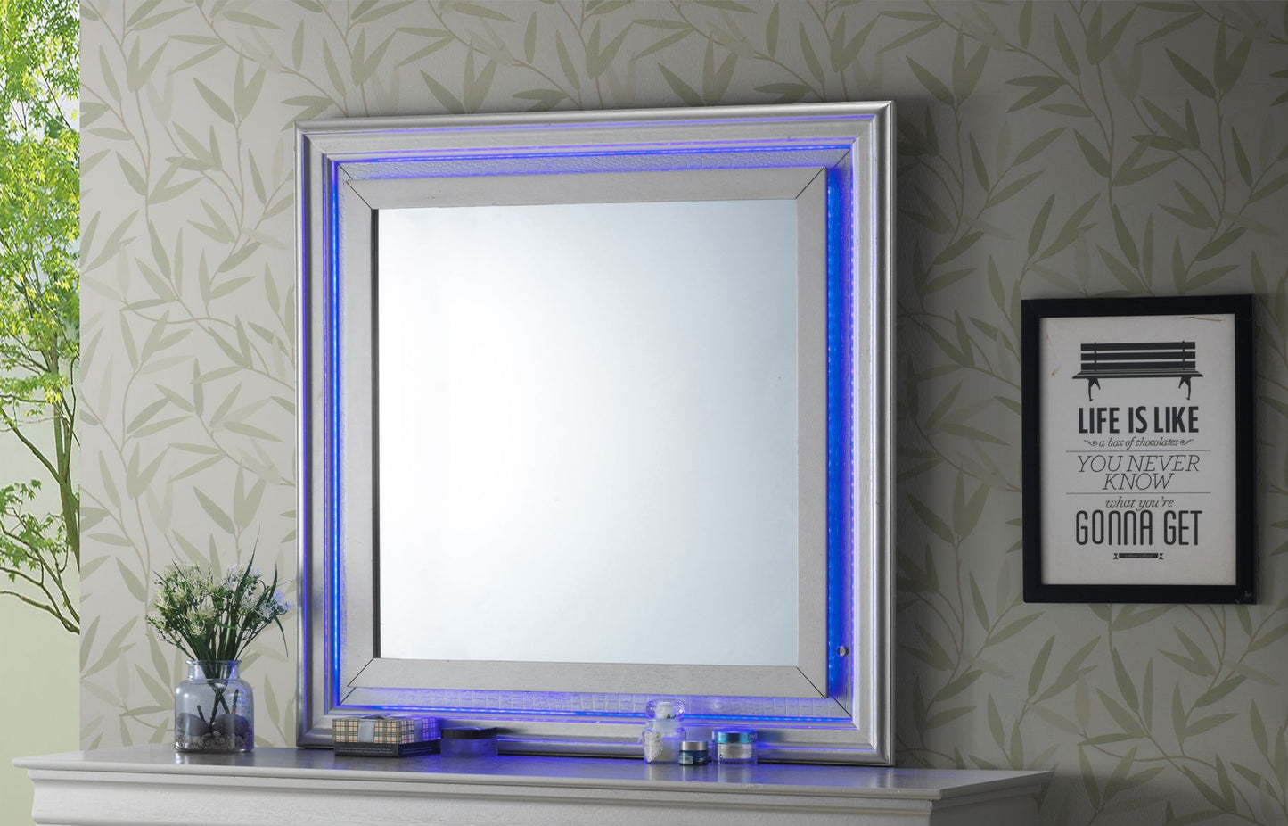 Lorana G6500-M2 Mirror2 , Silver Champagne image 4