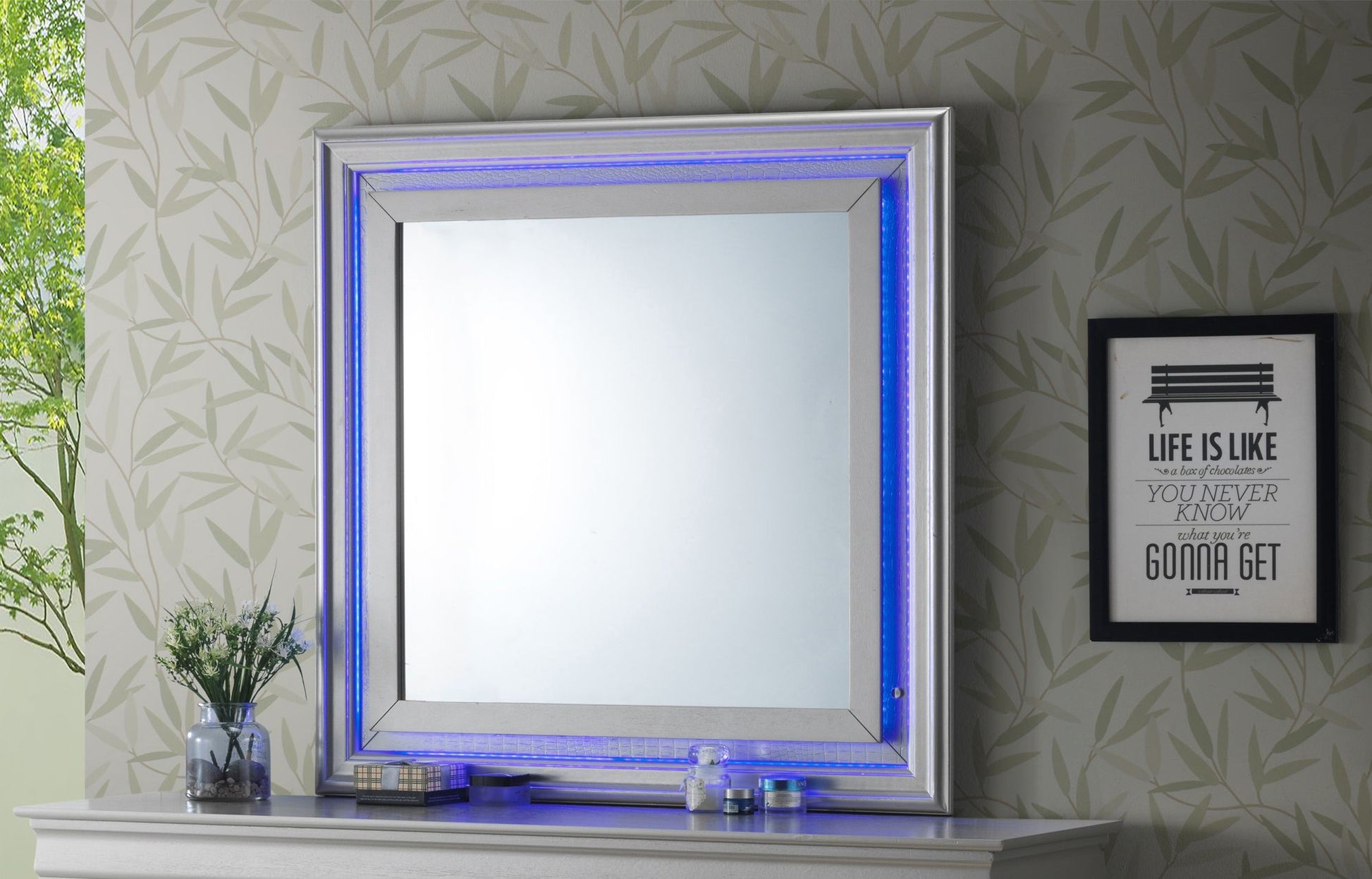 Lorana G6500-M2 Mirror2 , Silver Champagne image 4