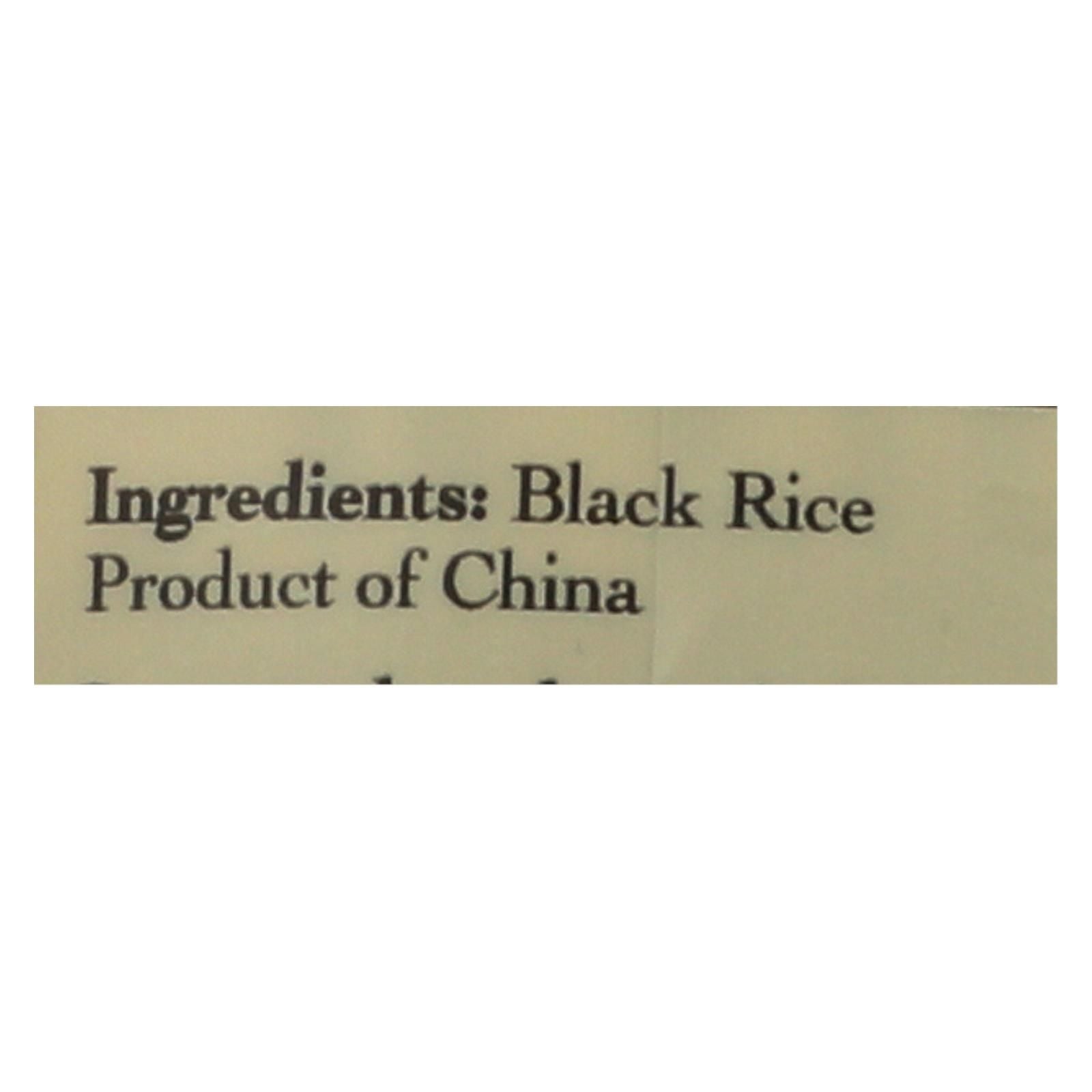 Lotus Foods Heirloom Forbidden Black Rice - Case Of 6 - 15 Oz. image 2